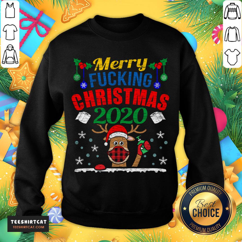 Original Merry Fucking Christmas 2020 Funny Xmas Fucking Christmas T-Shirt