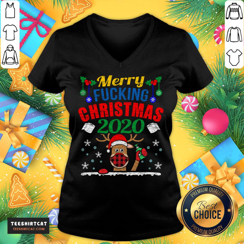 Original Merry Fucking Christmas 2020 Funny Xmas Fucking Christmas T-Shirt