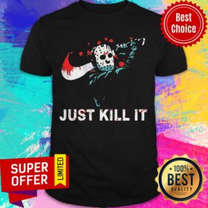Official Jason Voorhees Nike Just Kill It Halloween Shirt