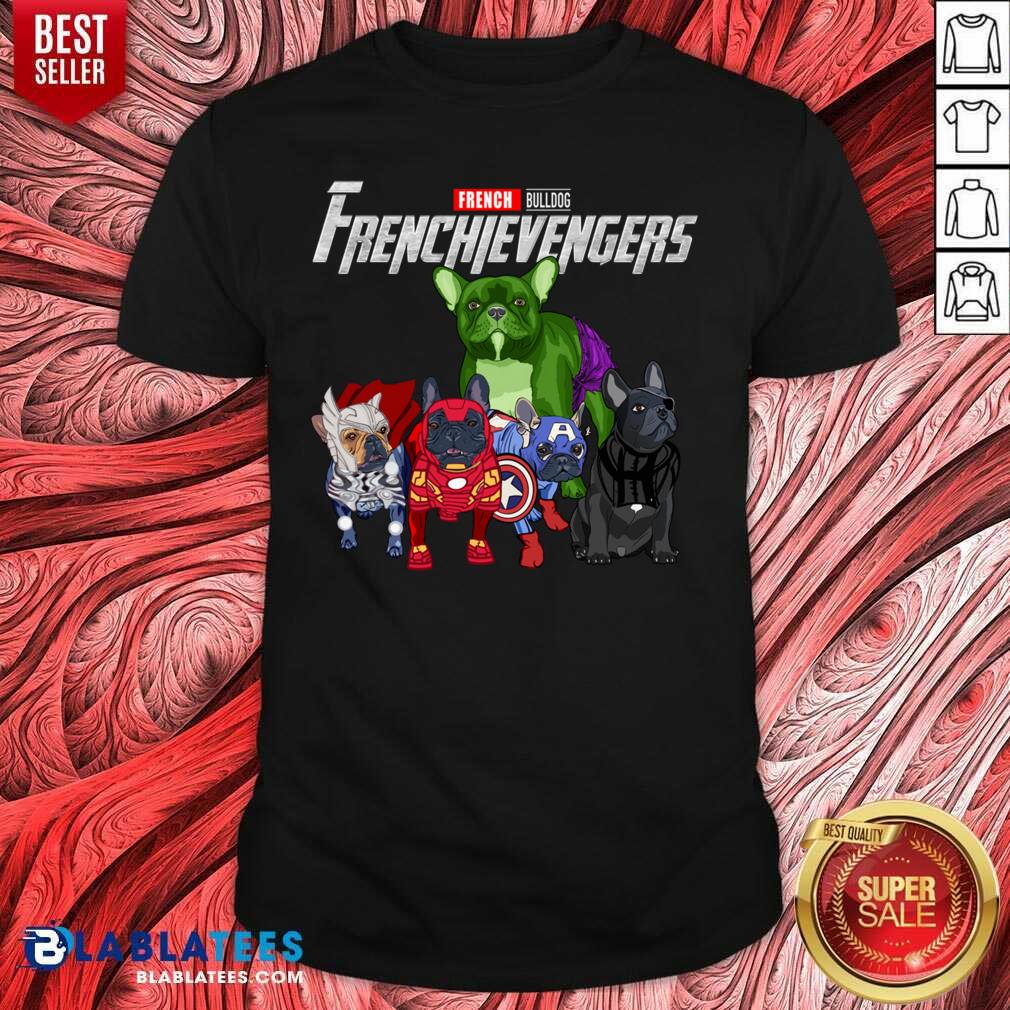 Perfect Marvel Avengers French Bulldog Frenchievengers Shirt