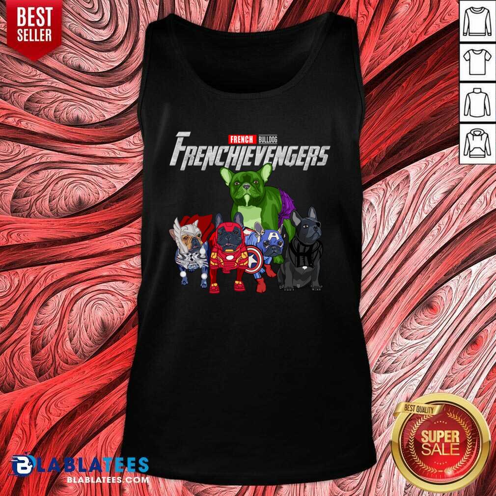 Perfect Marvel Avengers French Bulldog Frenchievengers Shirt