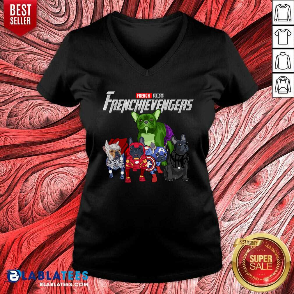 Perfect Marvel Avengers French Bulldog Frenchievengers Shirt
