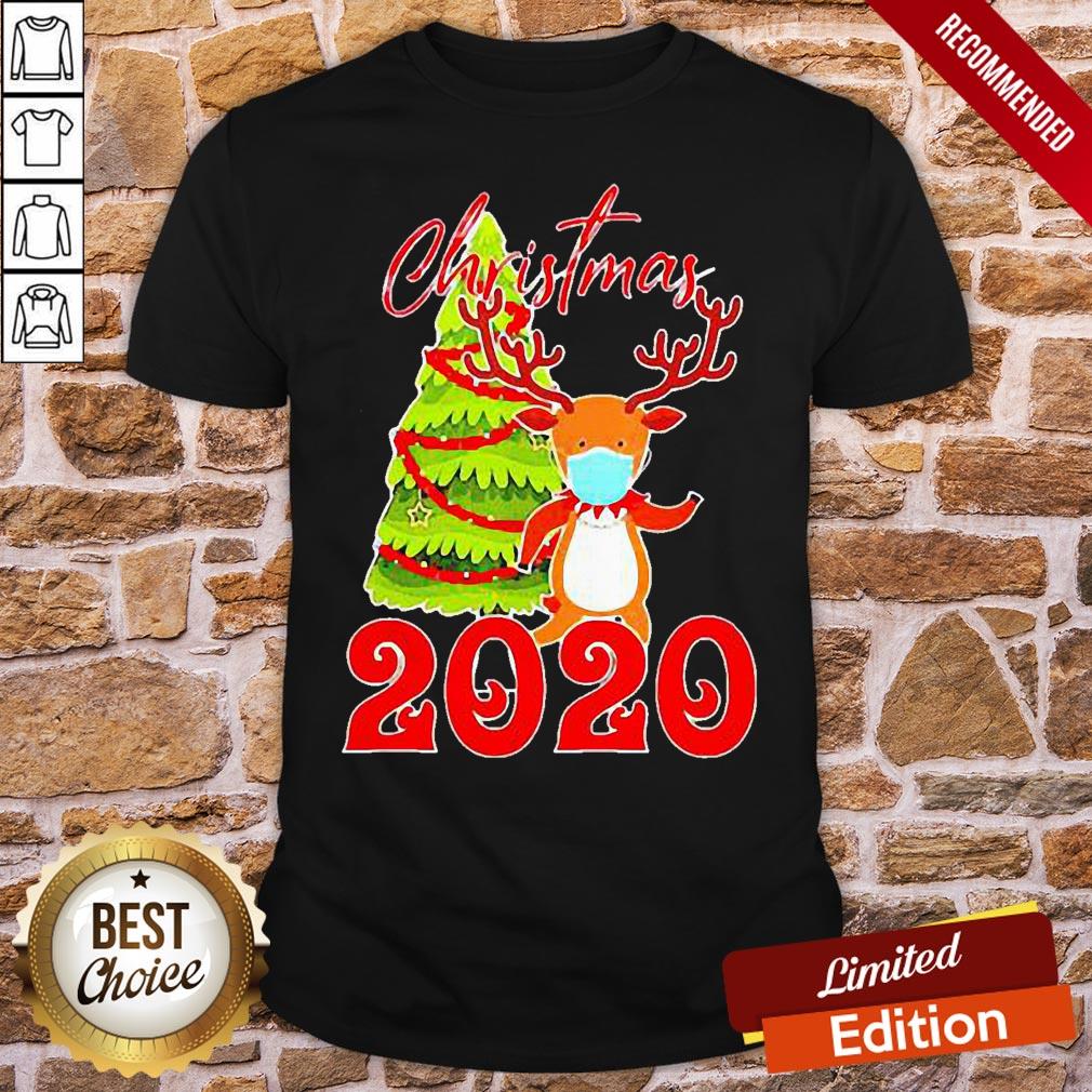 Perfect Reindeer Face Mask Christmas 2020 Shirt