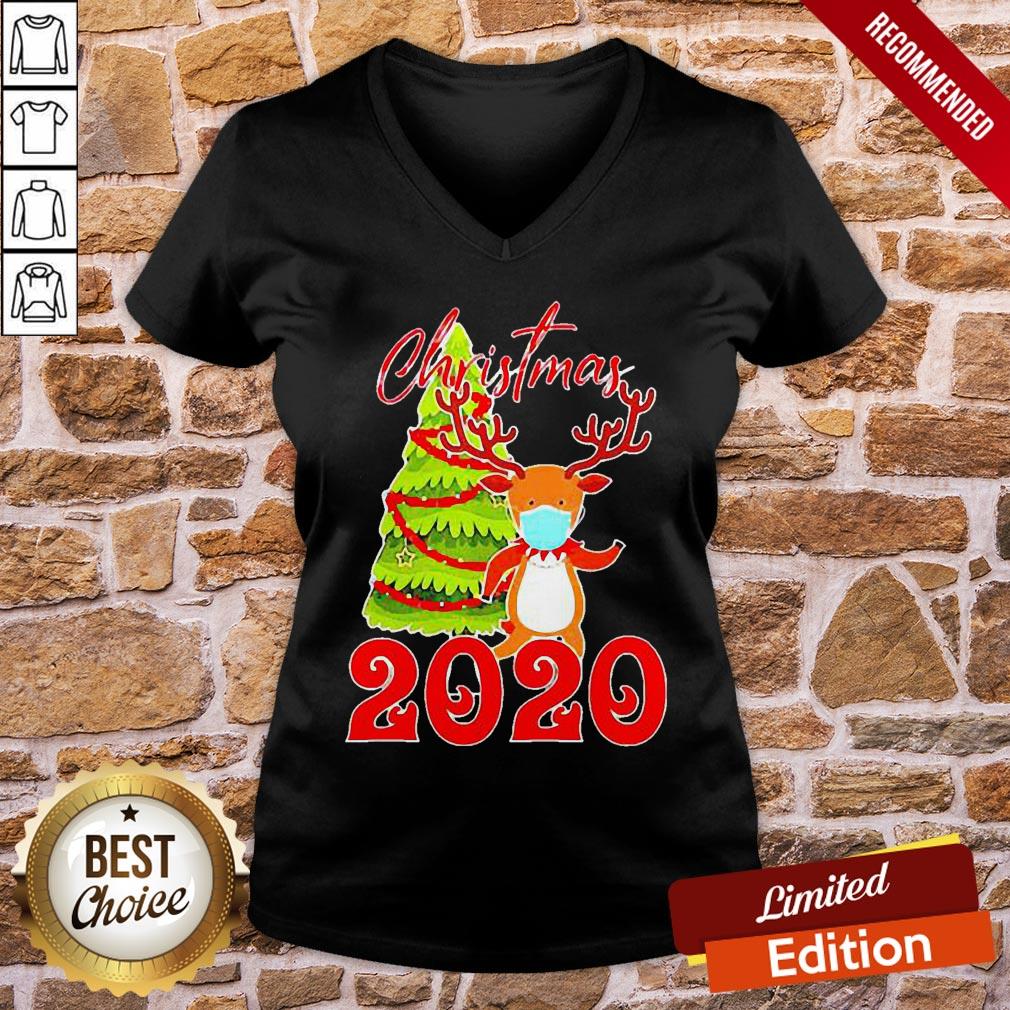 Perfect Reindeer Face Mask Christmas 2020 Shirt