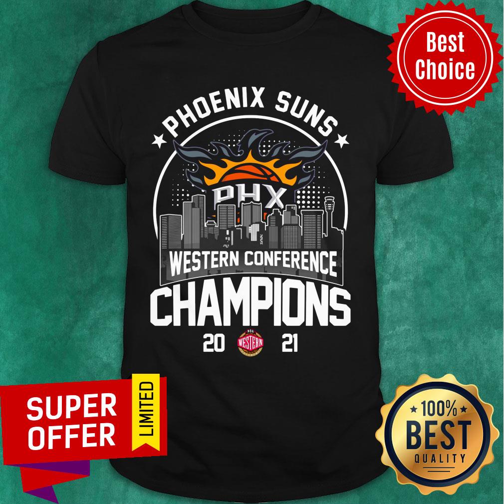 Phoenix Suns Western Conference Champions 2021 Baseball PHX Shirt