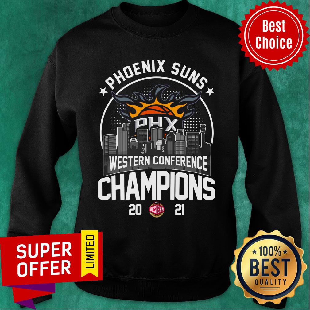 Phoenix Suns Western Conference Champions 2021 Baseball PHX Shirt