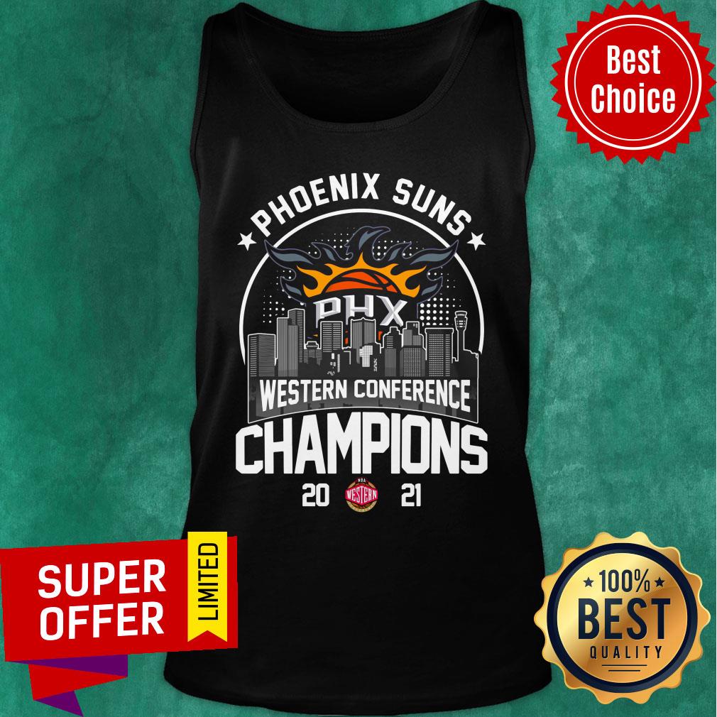 Phoenix Suns Western Conference Champions 2021 Baseball PHX Shirt