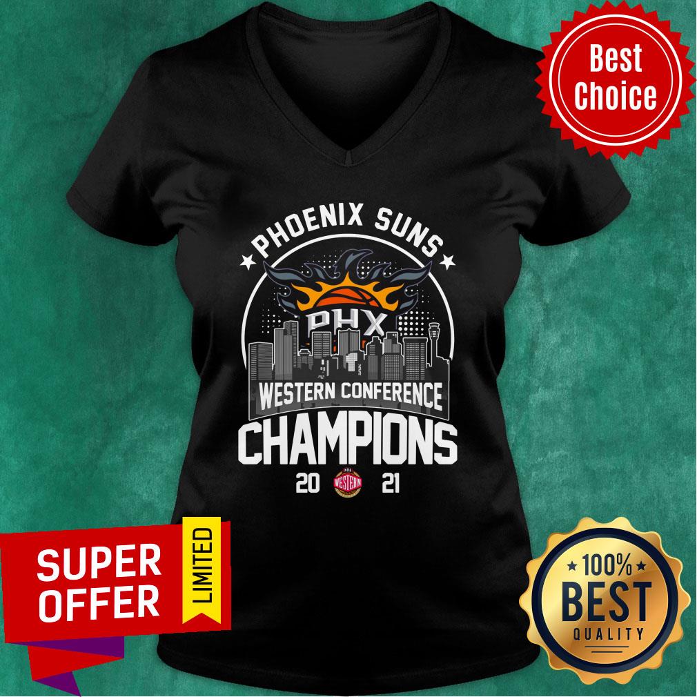 Phoenix Suns Western Conference Champions 2021 Baseball PHX Shirt