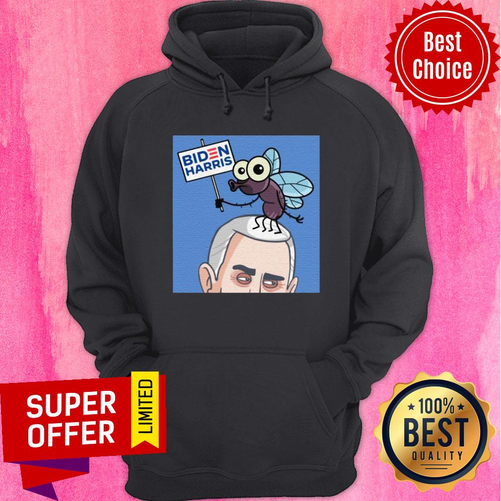 Premium Fly On Mike Pence Head Biden Harris Shirt