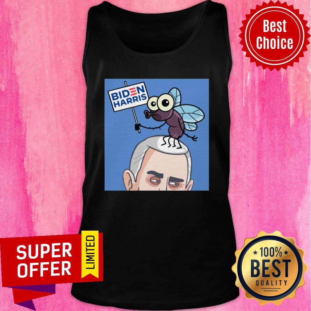 Premium Fly On Mike Pence Head Biden Harris Shirt