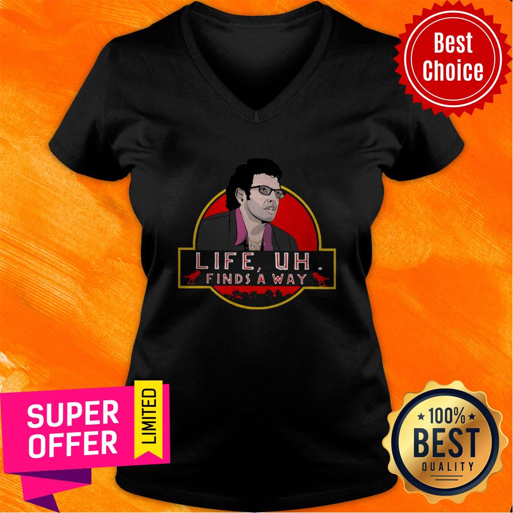 Premium Jeff Goldblum Life Uh Finds A Way Shirt