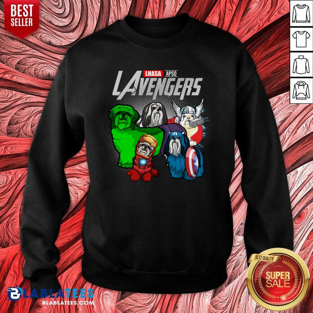 Premium Lhasa Apso Marvel Avengers LAvengers shirt