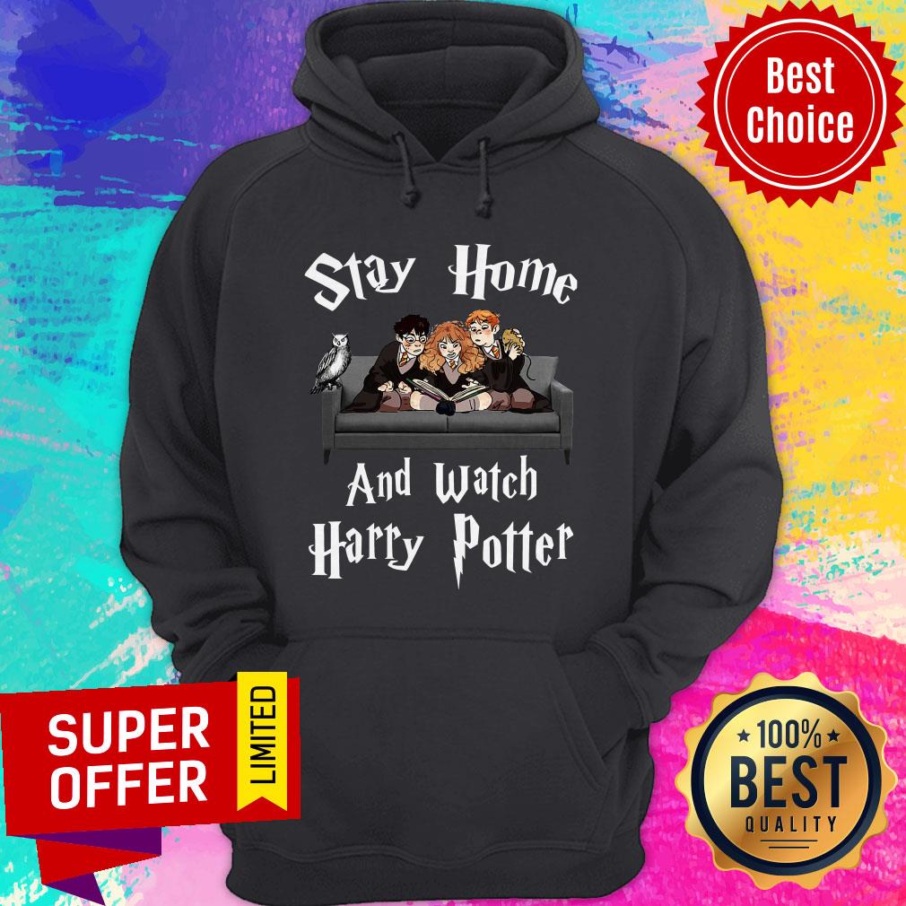 Premium Stay Home And Watch Harry Potter Face Mask Shirt
