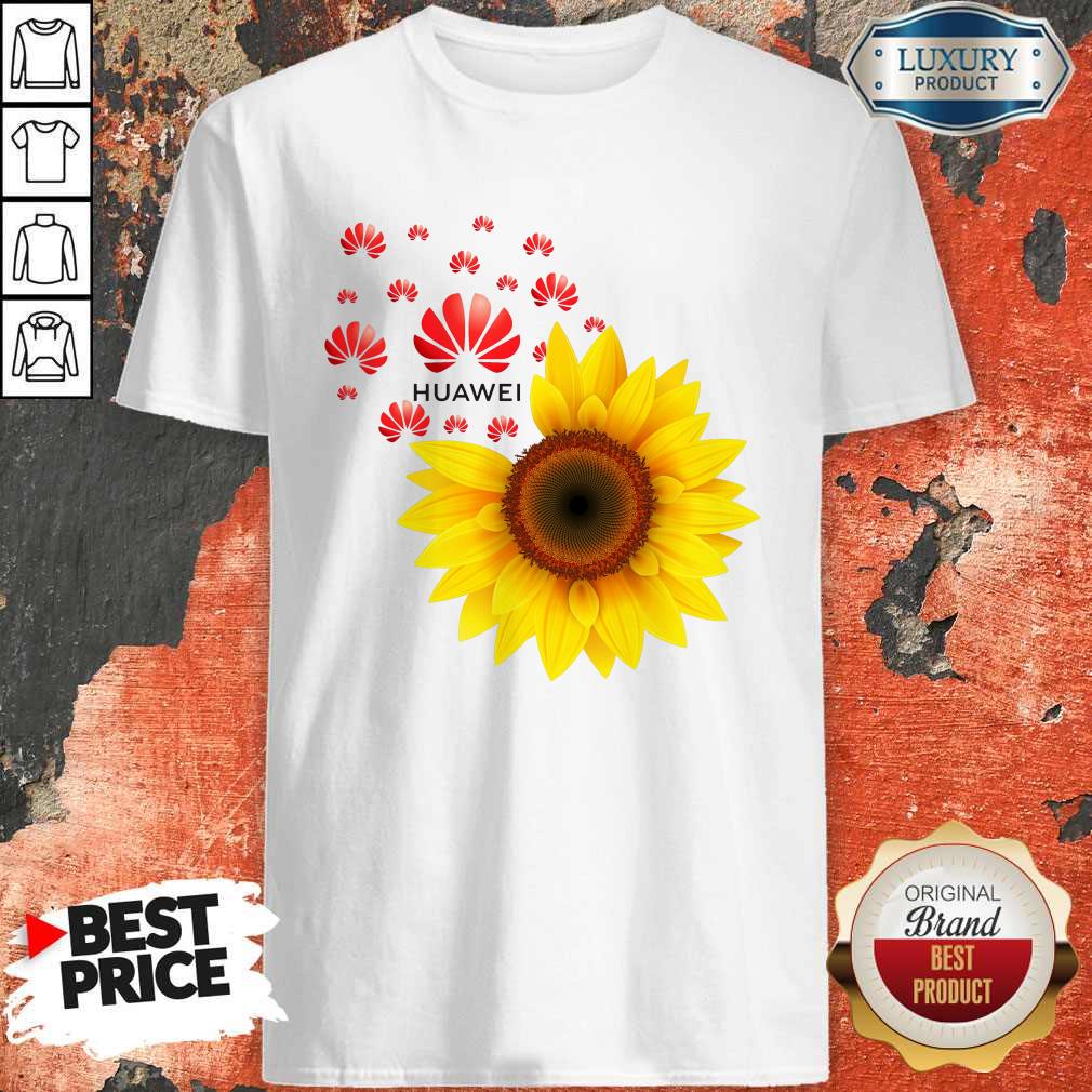 Premium Sunflower Huawei Logo Shirt