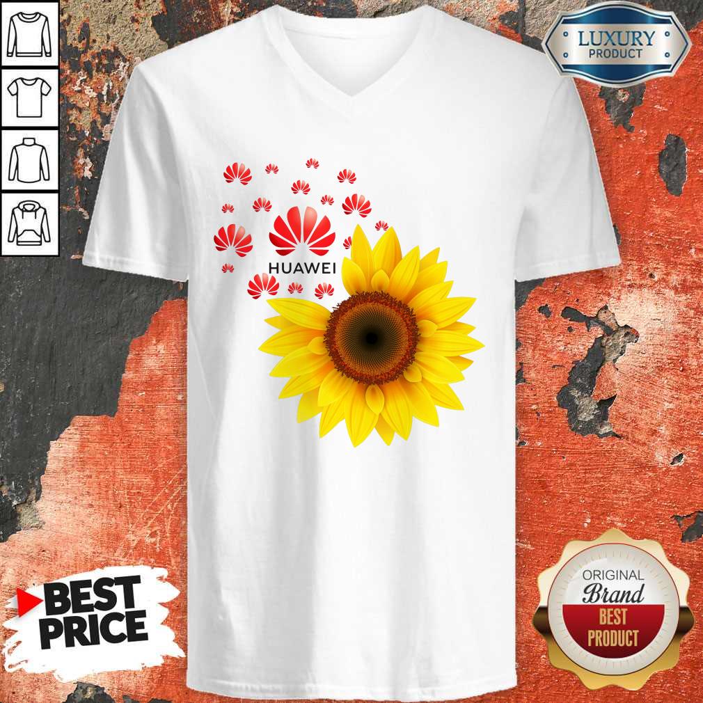 Premium Sunflower Huawei Logo Shirt