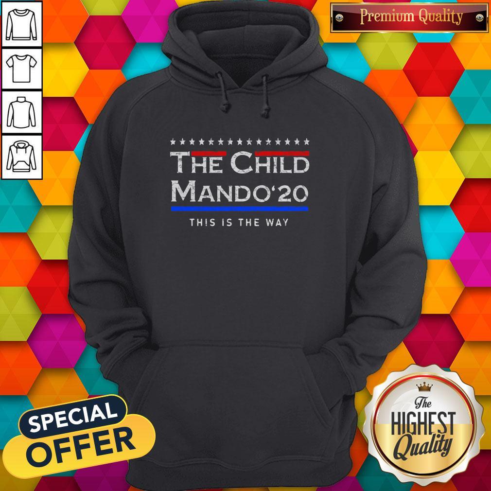 Premium The Child Mando' 20 This Is Way American Flag Shirt