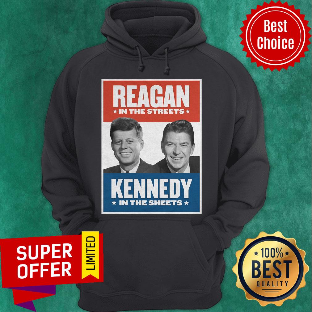 Premium Vintage Reagan In The Streets Kennedy In The Sheets Shirt