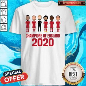 Liverpool Champions Of England 2020 Shirt