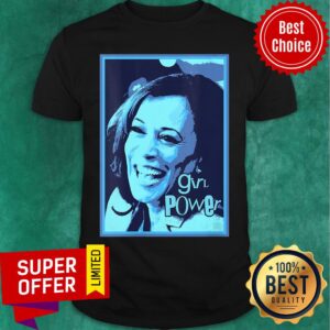 Nice Girl Power Kamala Harris President Election (Blue) Shirt