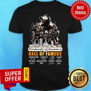 Top Pittsburgh Steelers Hall Of Famers Signatures Shirt