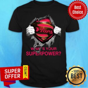 Tops Blood Inside Me What’s Your Superpower Shirt