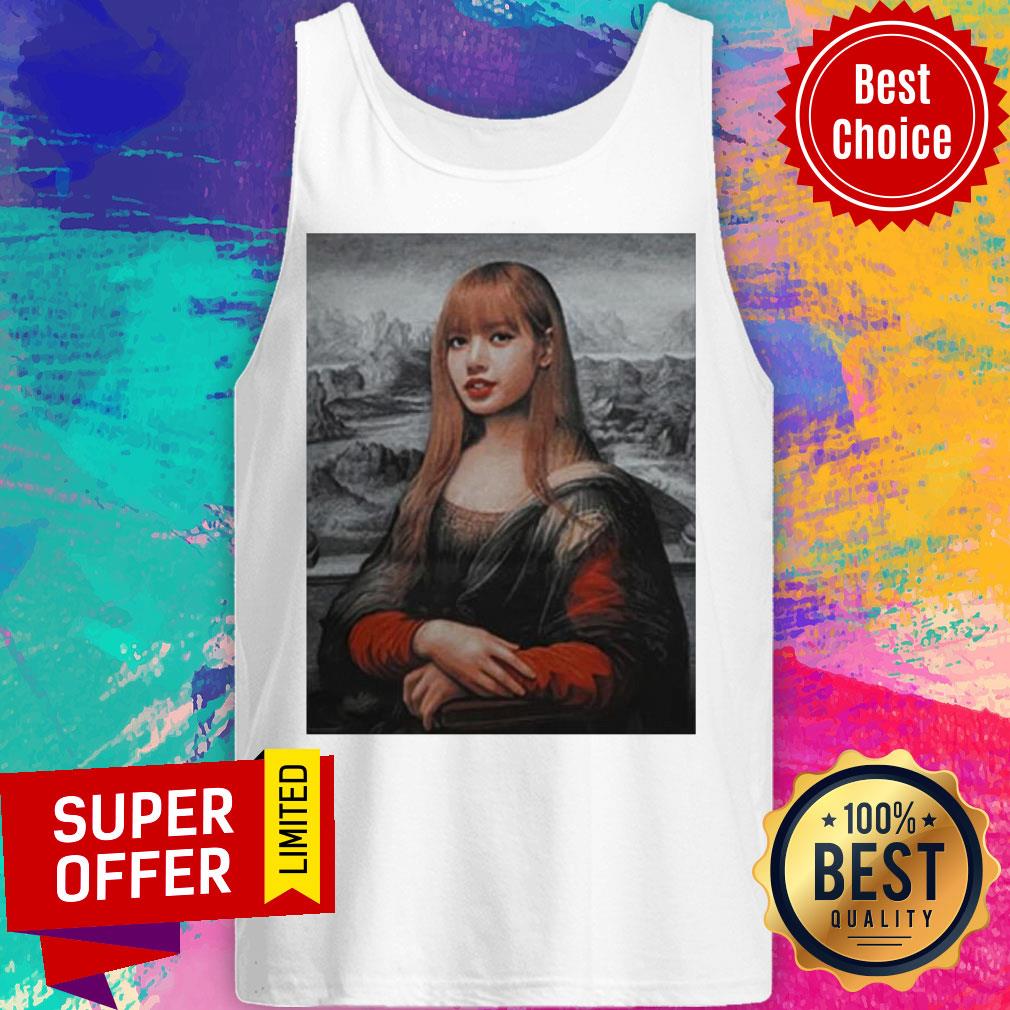 Premium Lisa Blackpink Monalisa Parody Shirt