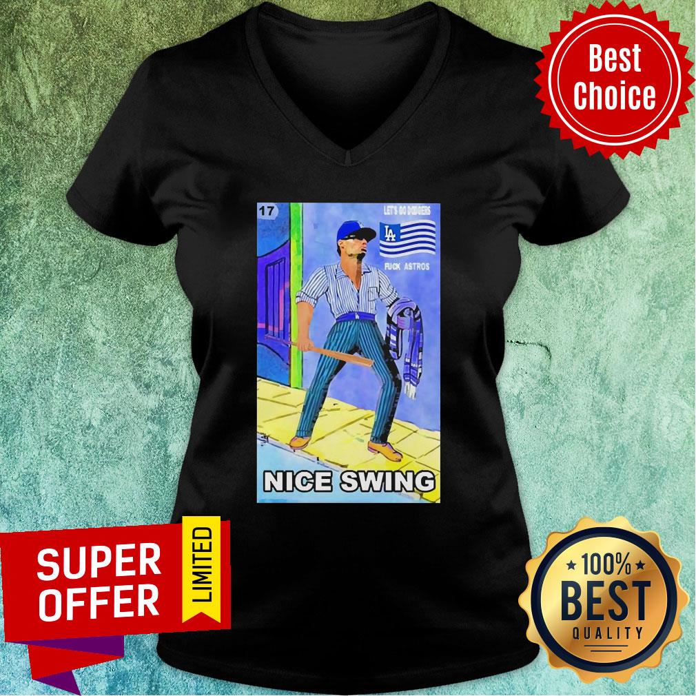 Ready Fight Joe Kelly Les’s Go Dodgers Fuck Astros Nice Swing Shirt