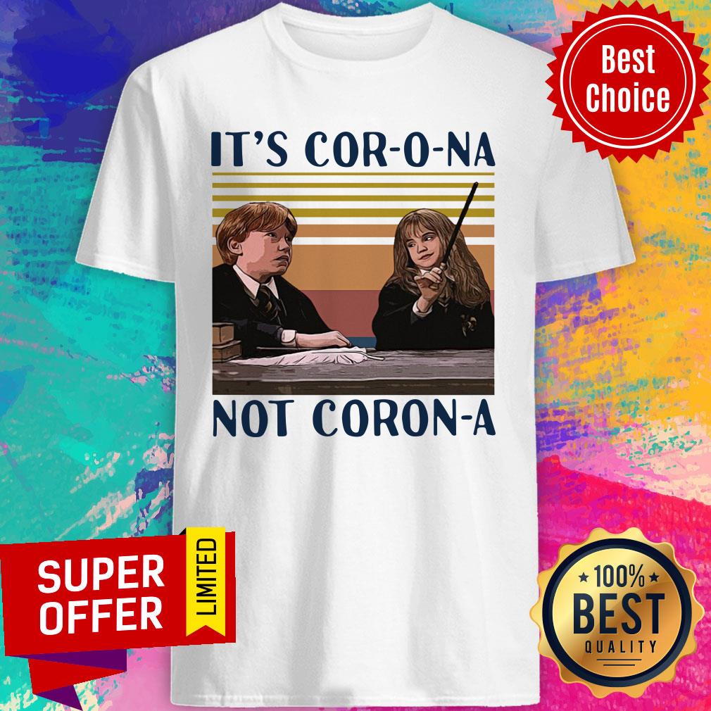 Ron Weasley And Hermione Granger It’s Corona Not Corona Shirt