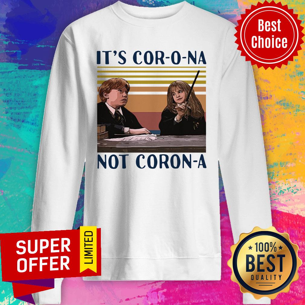 Ron Weasley And Hermione Granger It’s Corona Not Corona Shirt