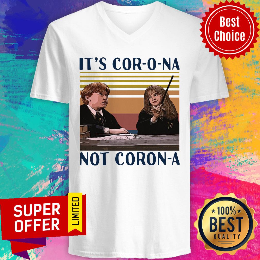 Ron Weasley And Hermione Granger It’s Corona Not Corona Shirt
