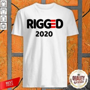 Rigged 2020 Fake Election Fraud Trump Cheated Shirt