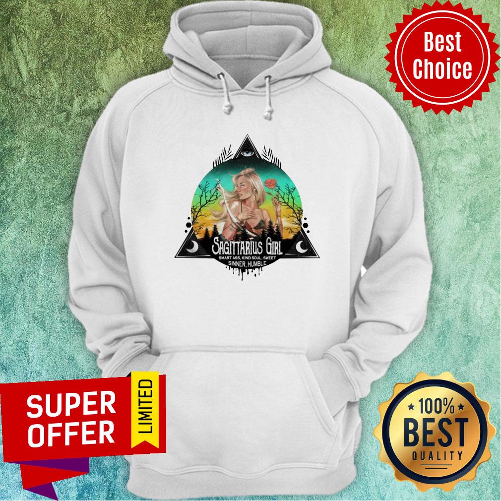 Sagittarius Girl Smart Ass Kind Soul Sweet Sinner Humble Shirt