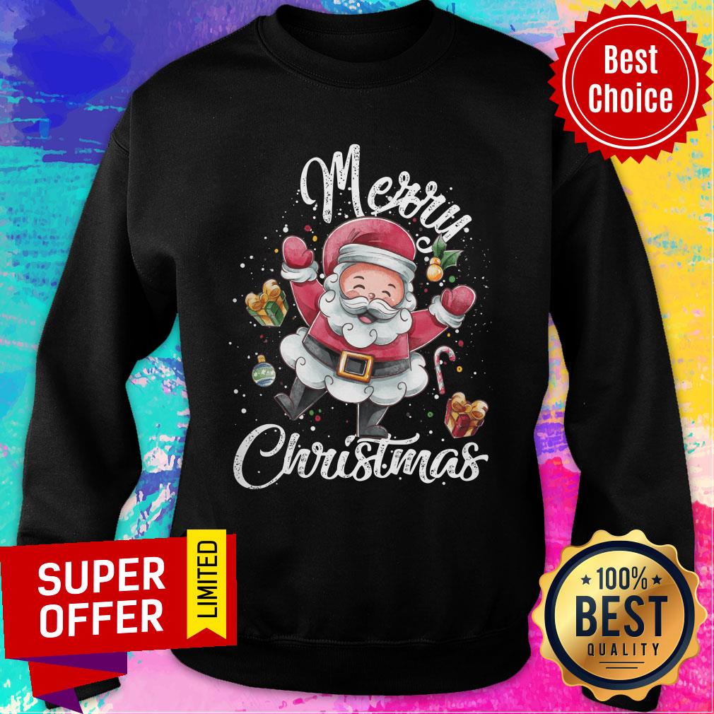 Santa Claus Funny Merry Christmas Shirt
