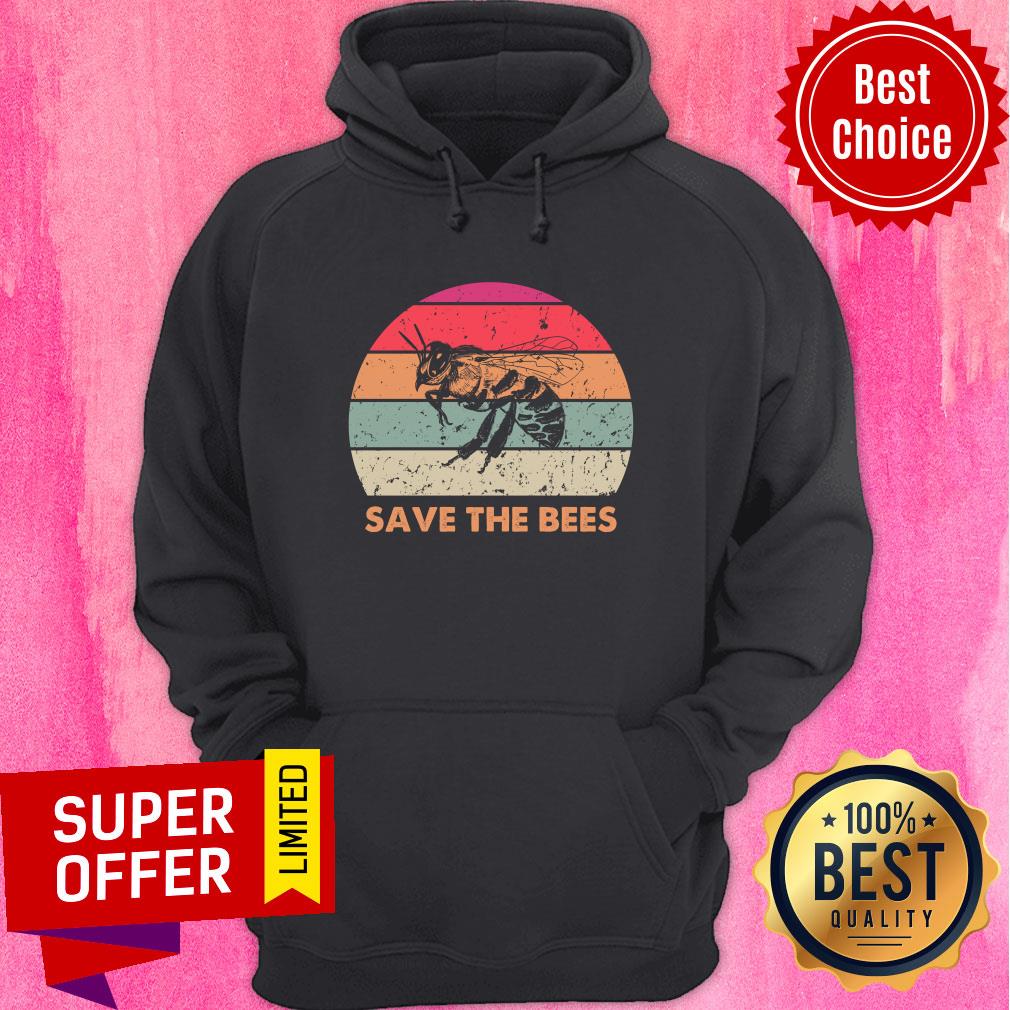Save The Bees Vintage Retro Shirt
