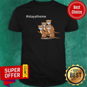 Official Otter Wear Face Mask Stay Home Shirt