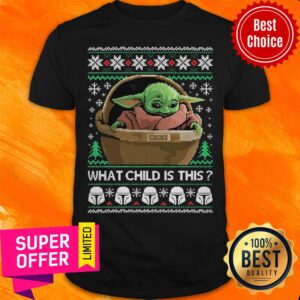 Official 2020 What Child Is This Baby Yoda Ugly Christmas Shirt