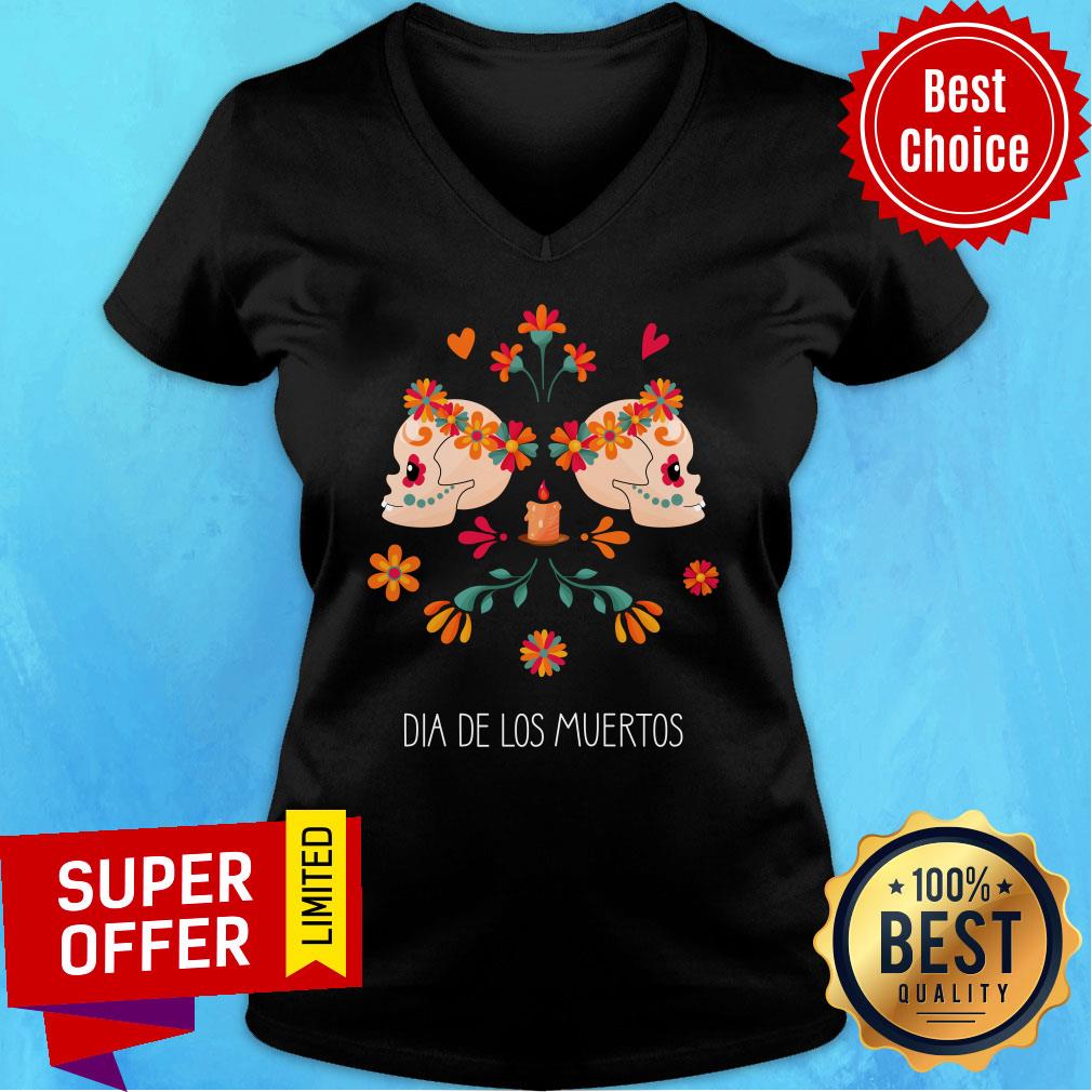 Sugar Skull Dia De Los Muertos The Day Dead Shirt