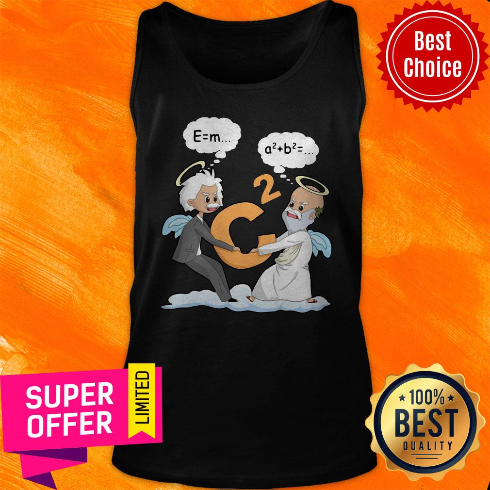 Official Rip Pythagoras And Albert Einstein Angel C Shirt