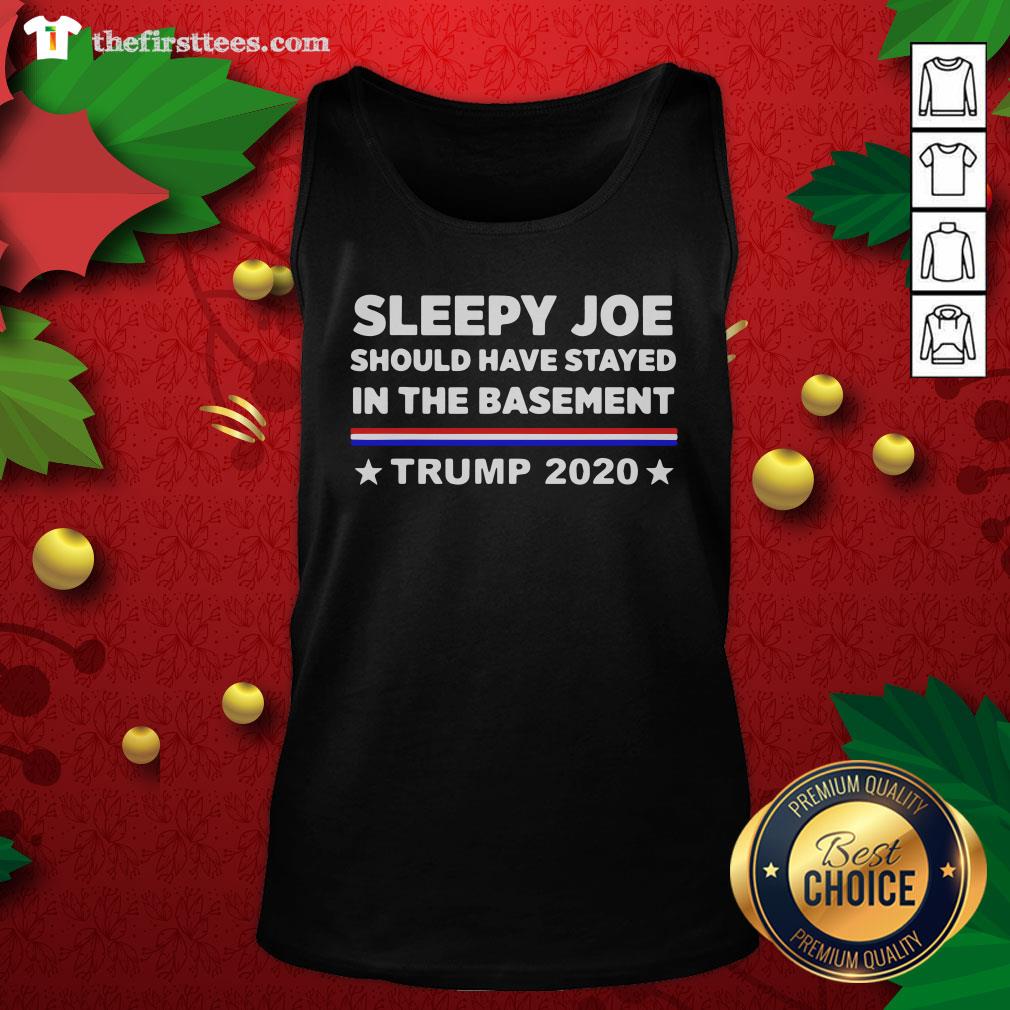 Hot Sleepy Joe Should Have Stayed In Time Bastment Trump 2020 Election Shirt