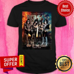 Nice Kiss Band End Of The Road World Tour 2021 Shirt