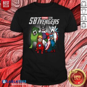 Nice Staffordshire Bull Terrier Marvel Avengers SBTvengers Shirt