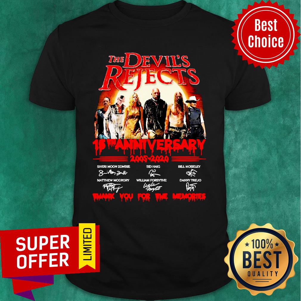 The Devil’s Rejects 15TH Anniversary 2002 2020 Signatures Shirt