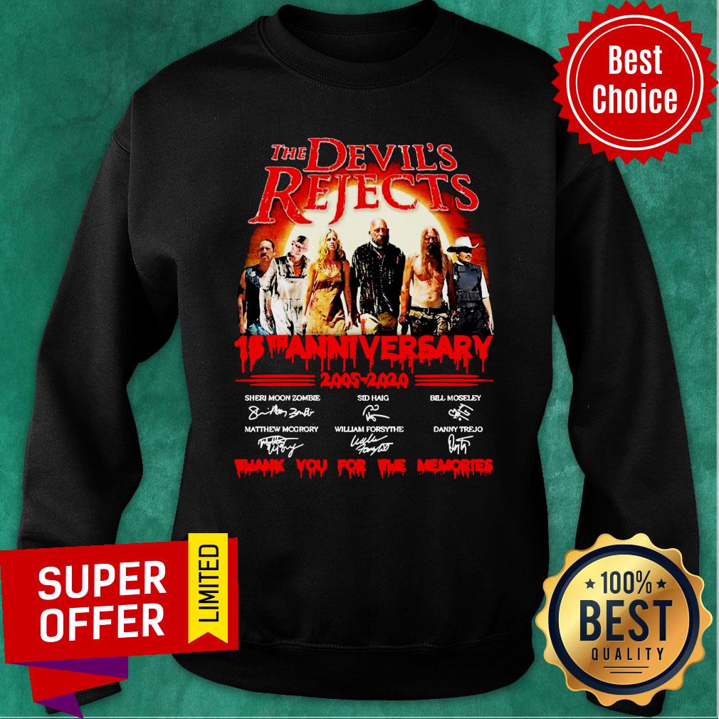 The Devil’s Rejects 15TH Anniversary 2002 2020 Signatures Shirt