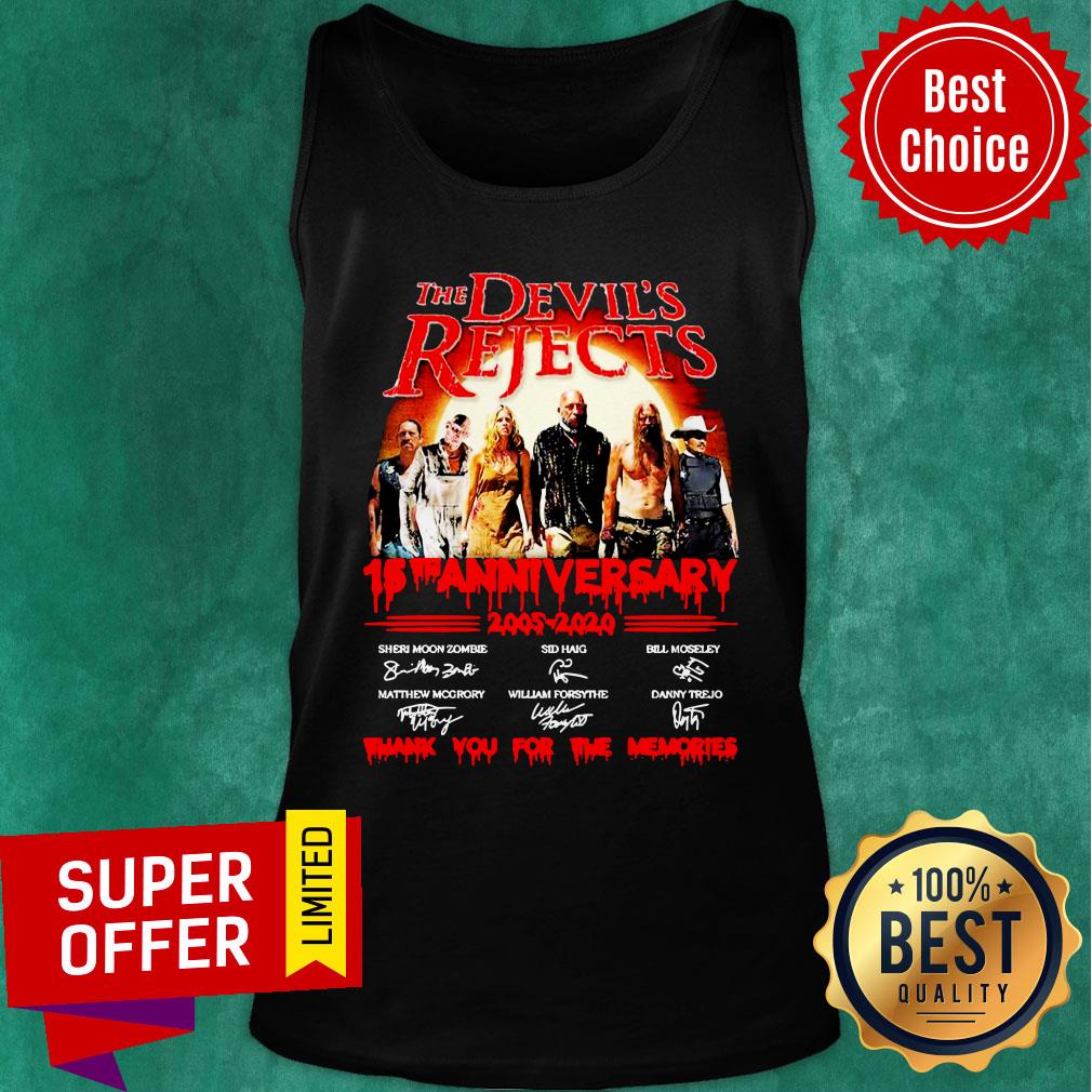 The Devil’s Rejects 15TH Anniversary 2002 2020 Signatures Shirt