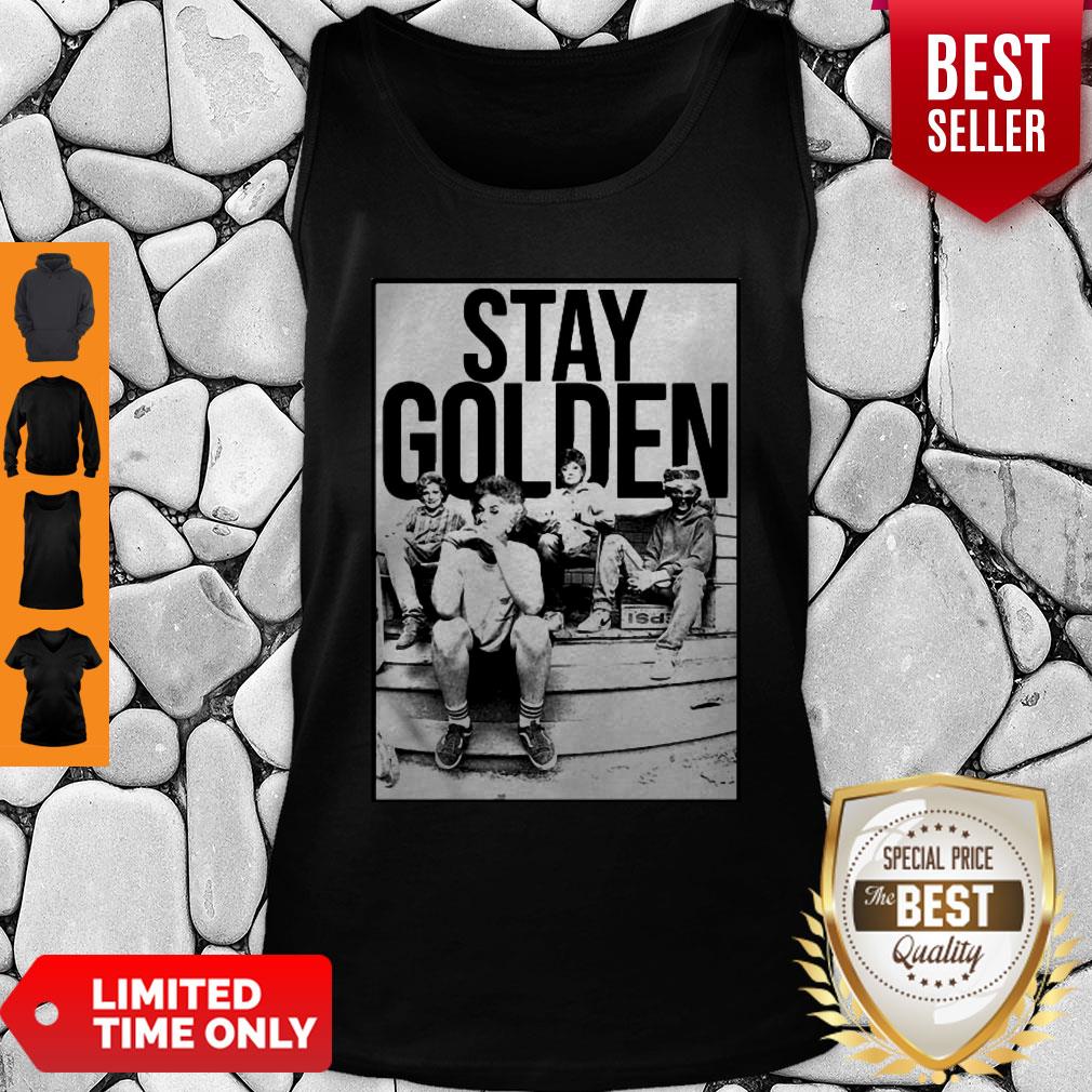 The Golden Girl Mashup Minor Threat Stay Golden Shirt