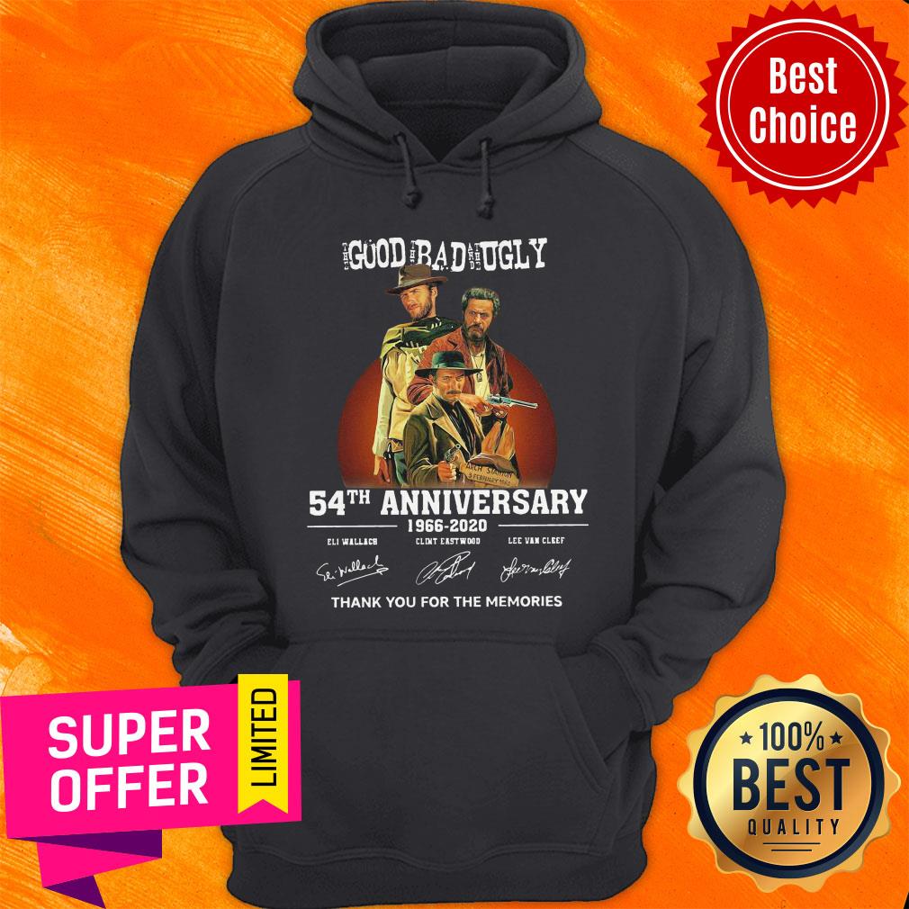 The Good Bad Ugly 54th Anniversary 1966 2020 Signature Thank Shirt