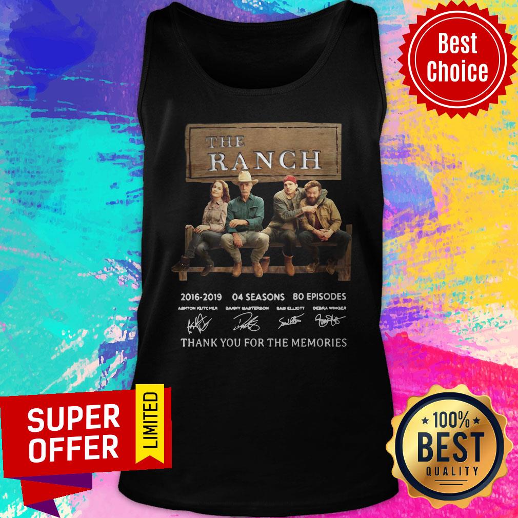 The Ranch 2016 2020 04 Seasons 80 Episodes Thank You For The Memories Shirt