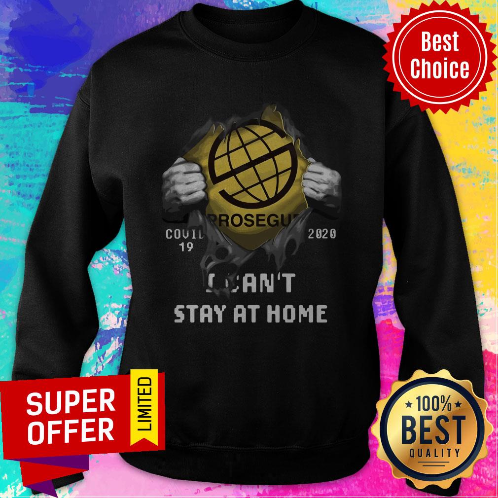 Top Blood Inside Me Prosegur Company Covid-19 2020 Can’t Stay At Home Shirt