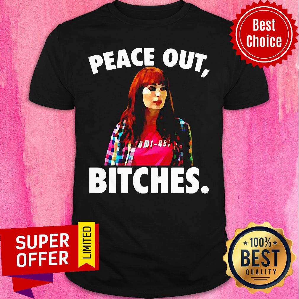 Top Felicia Day Peace Out Bitches Shirt