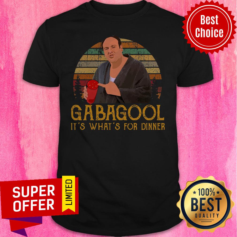 Top Gabagool It’s What’s For Dinner Shirt